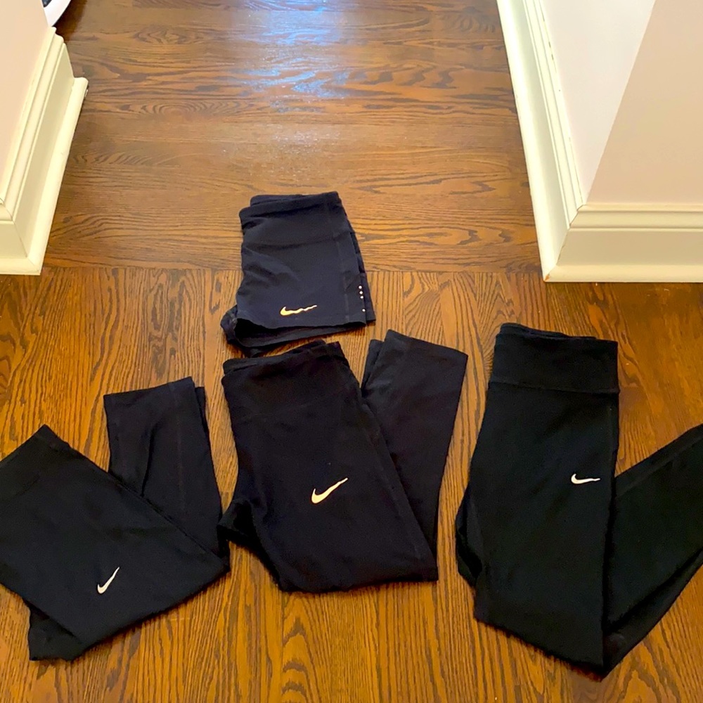 Nike Leggings/ Short Bundle(4 pieces)